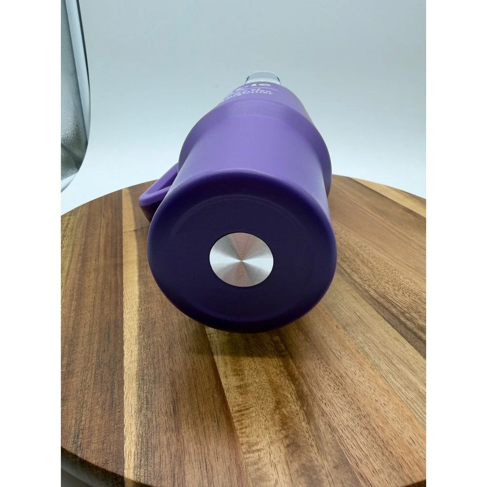 Kikuhe Swiftie Purple Insulated‎ Stainless Steel Tumbler Handle and Straw 0744